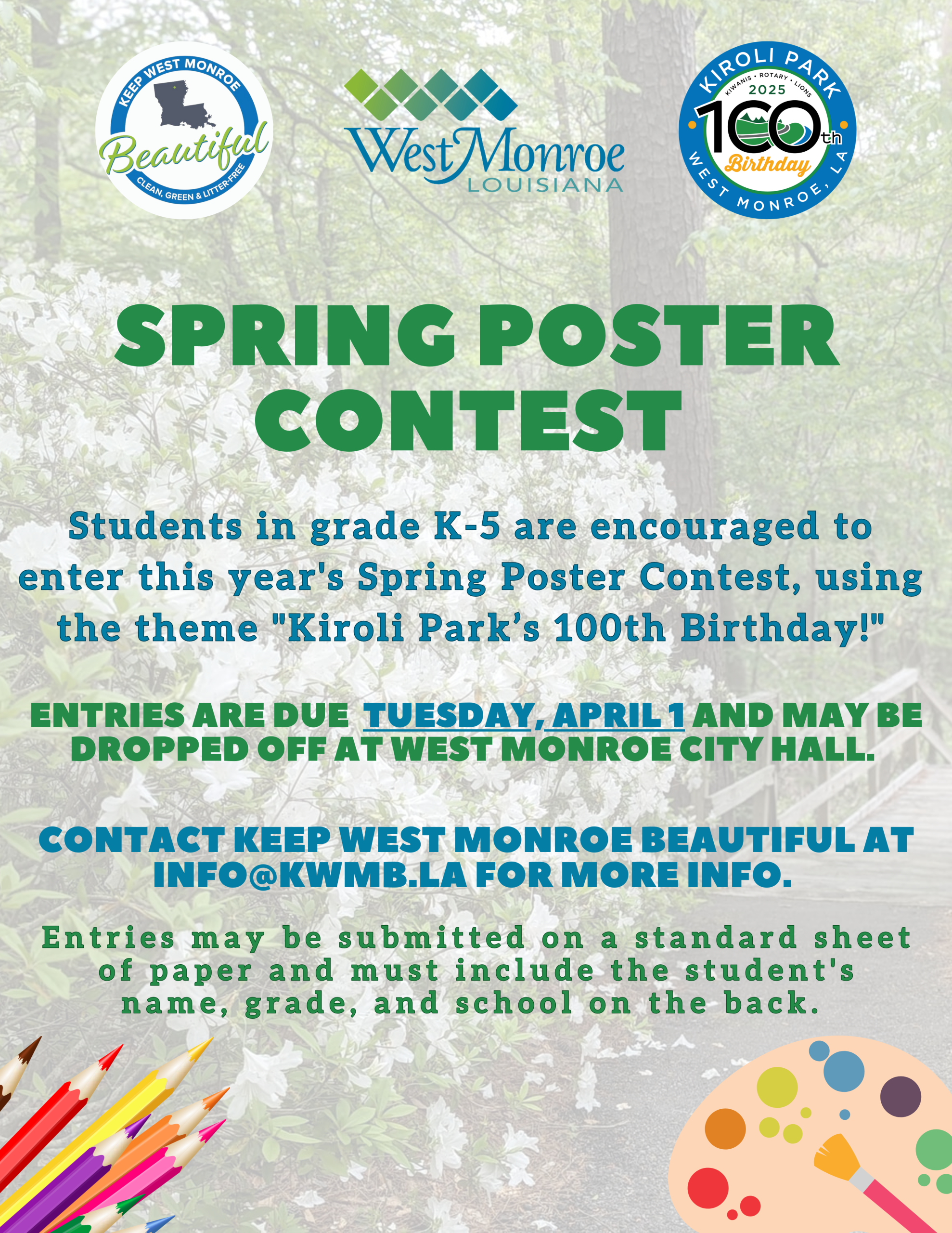 Spring Poster Contest 2025