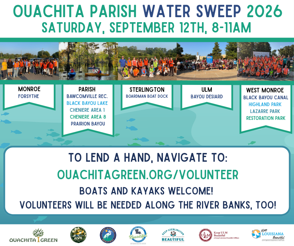 ouachita parish water sweep 2026